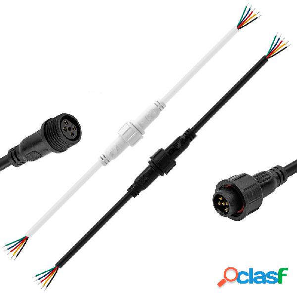 5 Pin 3A 22AWG Big Size femmina e maschio impermeabile IP67