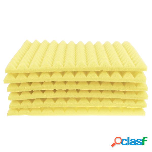 6 Pacchi Pannelli Acustici Studio Insonorizzazione Schiuma