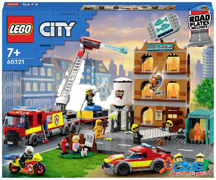 60321 LEGO® CITY Impiego di vigili del fuoco con gruppo