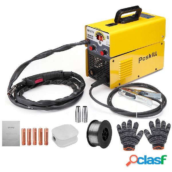 AC 220V 3 in 1 Saldatrice elettrica MIG/ARC/TIG LCD