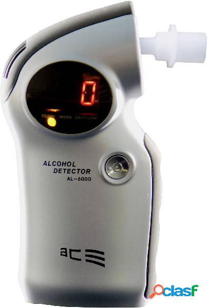 ACE AL6000 Etilometro Argento 0.0 fino a 4 ‰ Sensore