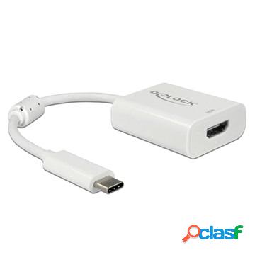 Adattatore per cavo USB-C / HDMI Delock - bianco