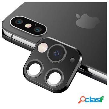 Adesivo per fotocamera falsa per iPhone XS Max - Nero