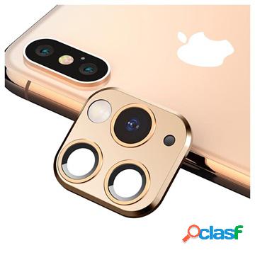 Adesivo per fotocamera falsa per iPhone XS Max - Oro
