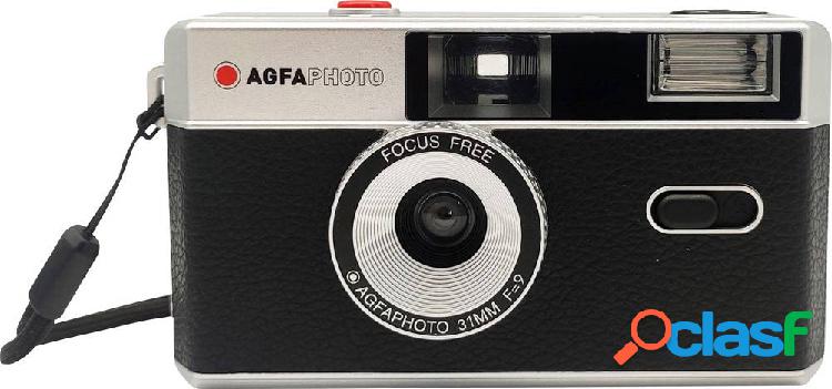 AgfaPhoto 603000 fotocamera 35 mm con flash integrato Nero 1