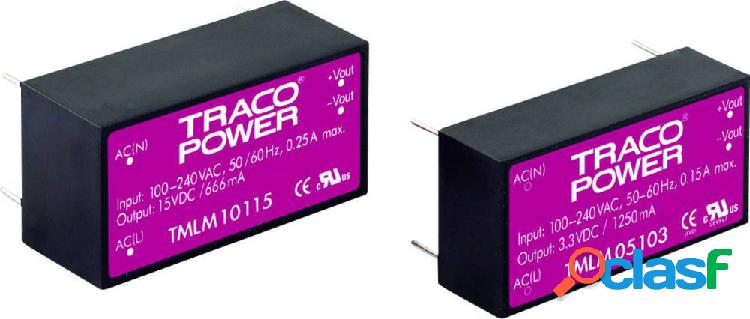 Alimentatore da circuito stampato AC / DC TracoPower TMLM
