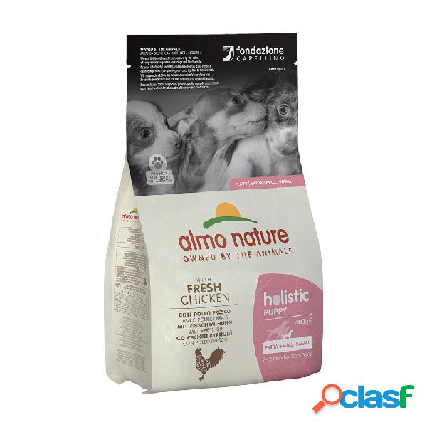 Almo Nature Holistic Dog Puppy XS-S con Pollo Fresco 400 gr