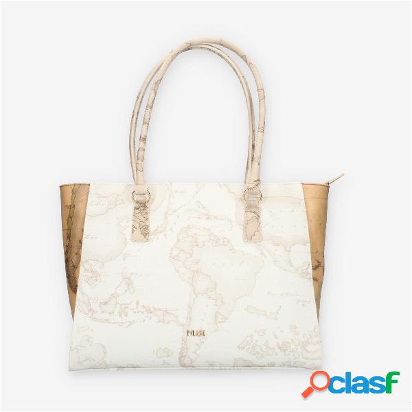 Alviero Martini Prima Classe Borsa Shopping Geo Summer Mix