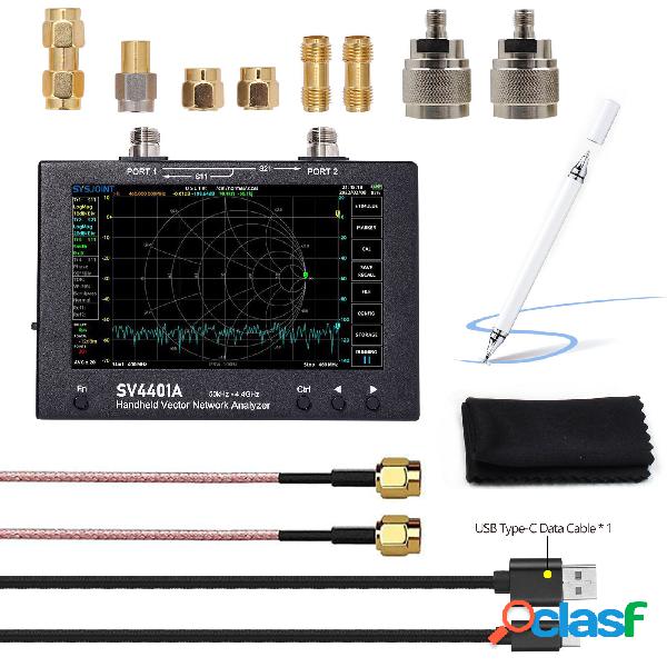 Analizzatore di rete vettoriale SV4401A 50KHz-4400MHz