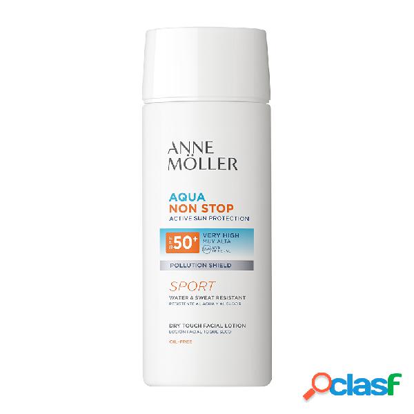 Anne moller aqua non stop dry touch facial lotion spf50+