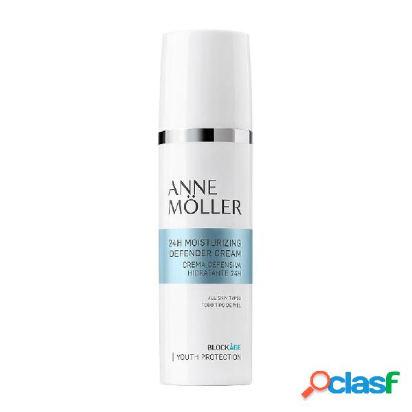 Anne moller blockâge 24h moisturizing defender cream 50 ml