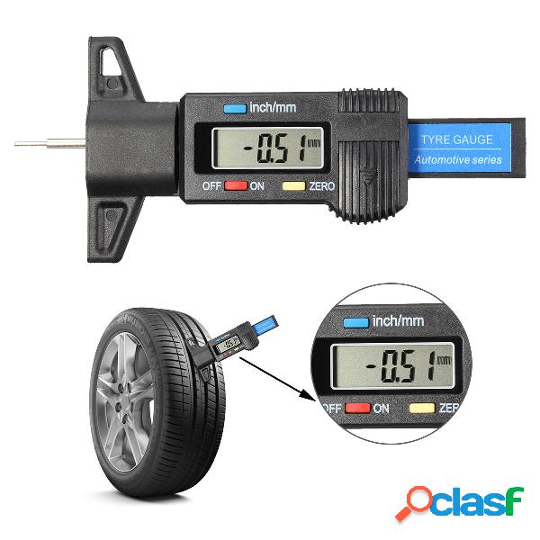 Audew 0-25.4mm LCD Misuratore di profondità del battistrada