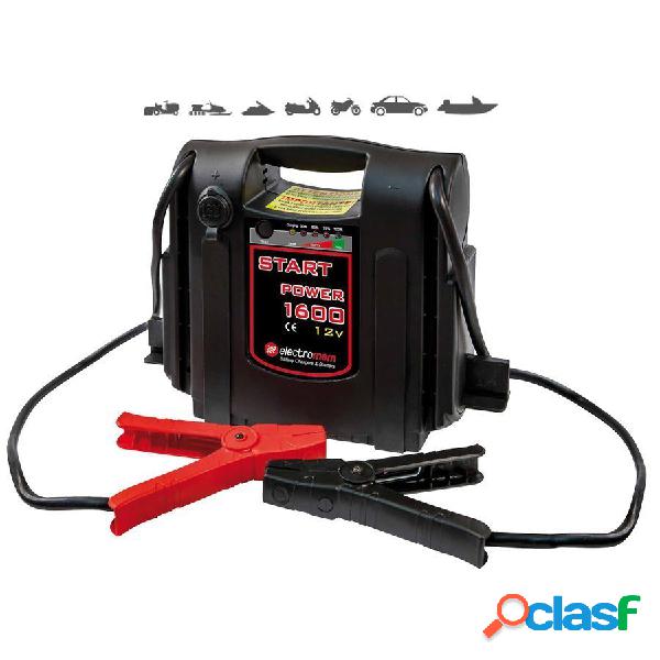 Avviatore con batteria piombo Start Power 1600 - ELECTROMEM