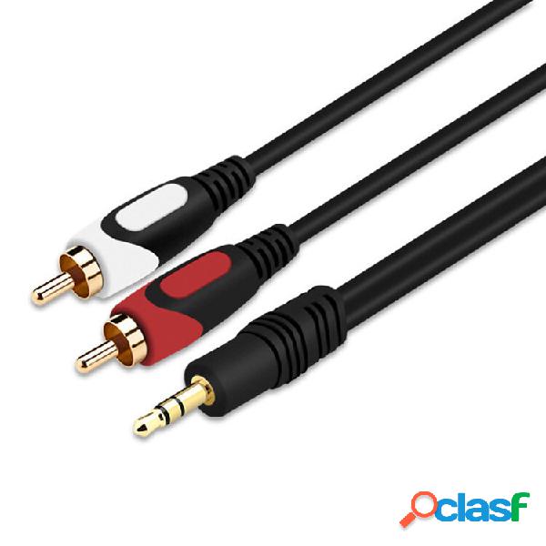 BAYNAST JQB-122 Cavo da 3,5 mm a 2 RCA Pure Rame AUX Plug 2