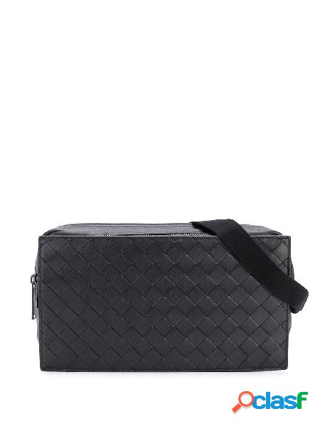 BOTTEGA VENETA MARSUPI UOMO 609853VCQH18984 PELLE NERO