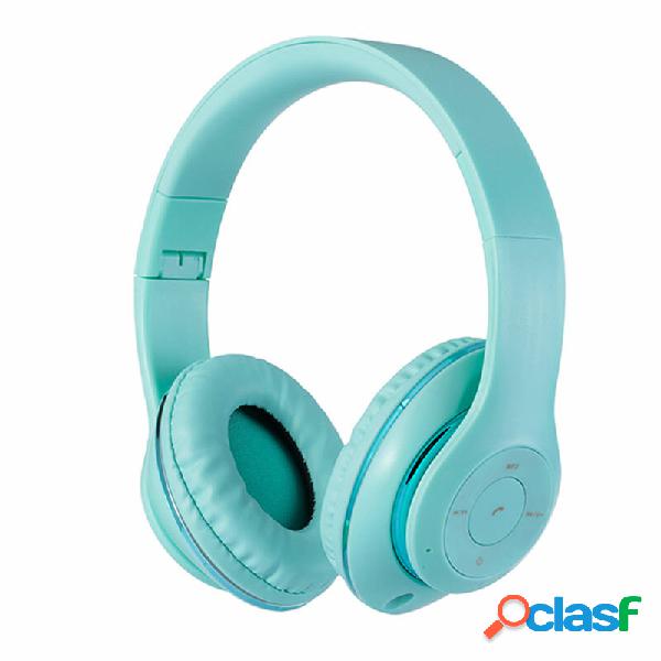 Bakeey Macaron Pieghevole Bluetooth 5.0 Cuffie Wireless