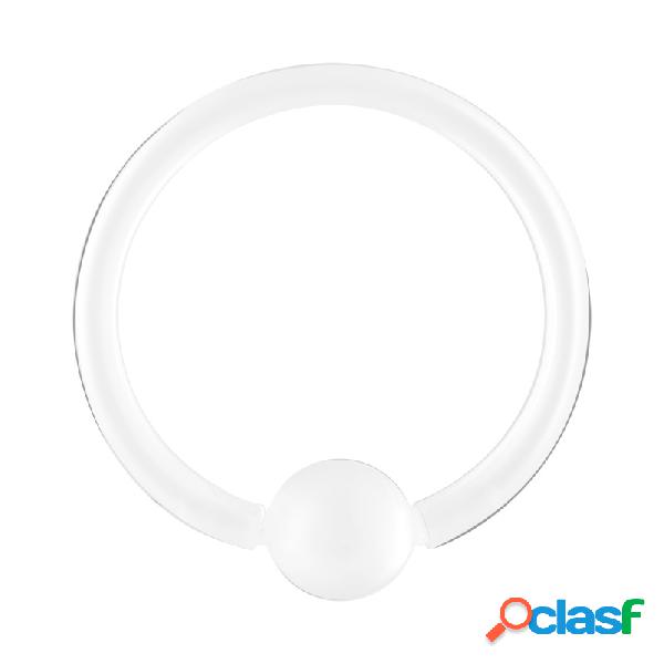 Ball closure ring (bioflex, clear) Bioflex Piercing ad