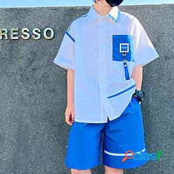 Bambino Da ragazzo Camicia e pantaloncini Completo 2 pezzi