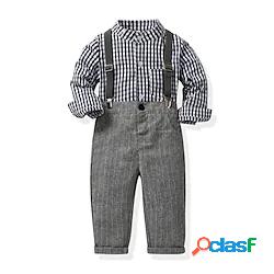 Bambino Da ragazzo Camicia e pantaloni Completo 2 pezzi