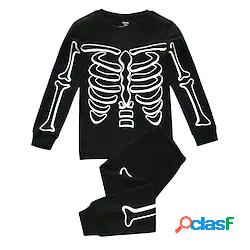 Bambino Da ragazzo Halloween T-shirt e pantaloni Completo 2