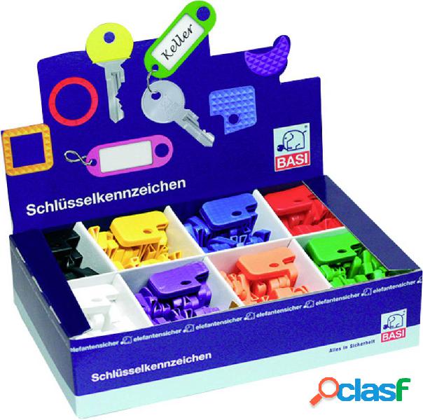 Basi Clip portachiavi 8550-9010 a 8 colori 200 pz./conf. 1
