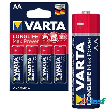 Batteria Varta Longlife Max Power AA 4706110404 - 1,5 V -