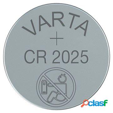 Batteria a bottone al litio Varta CR2025/6025 - 3V