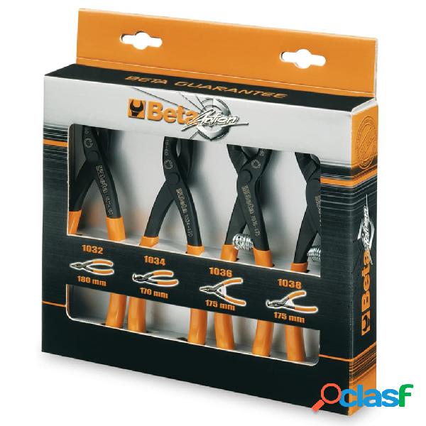 Beta Tools Set Pinze per Anelli di Sicurezza 4 pz 1031/S4
