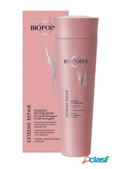 Biopoint extreme repair shampoo 200 ml capelli danneggiati.