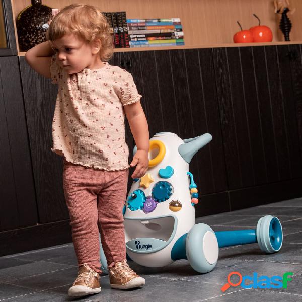 Bo Jungle Girello per Bambini B-Walking Aid Jumpy Blu