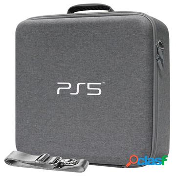 Borsa EVA portatile per Sony Playstation 5 - grigia