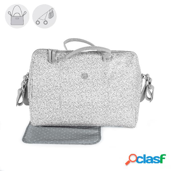 Borsa Fasciatoio Pasito A Pasito Flower Mellow in Ecopelle