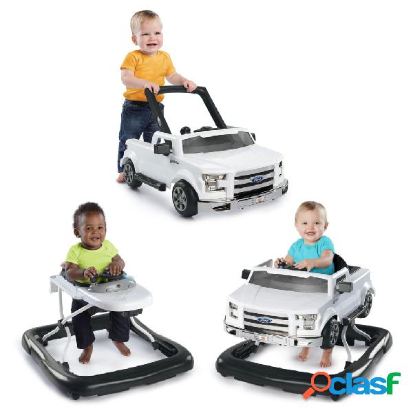 Bright Starts Girello per Bambini 3-in-1 Ford F-150 Bianco