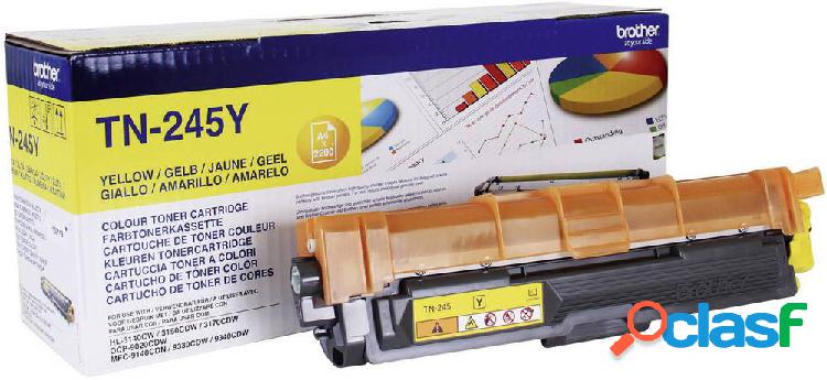 Brother Toner TN-245Y TN245Y Originale Giallo 2200 pagine