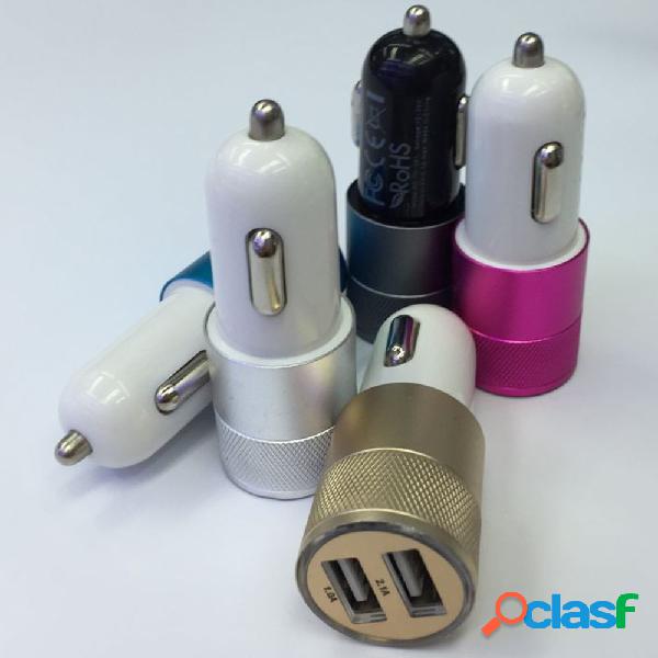 CARICATORE DA AUTO CAR ACCENDISIGARI CON 2 DUAL USB 3.1