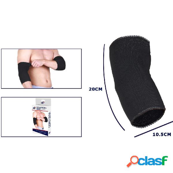 COPPIA GOMITIERA FASCIA ELASTICA SUPPORTO PER GOMITO SPORT