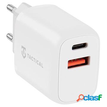 Caricabatterie da parete tattico con spina doppia da 20 W -