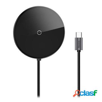 Caricabatterie e hub wireless a specchio circolare Baseus -