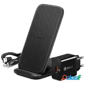 Caricabatterie wireless veloce Spigen F316W SteadiBoost Flex