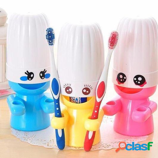 Cartoon Sleepwalking Doll Wash Set Porta spazzolino Ganci