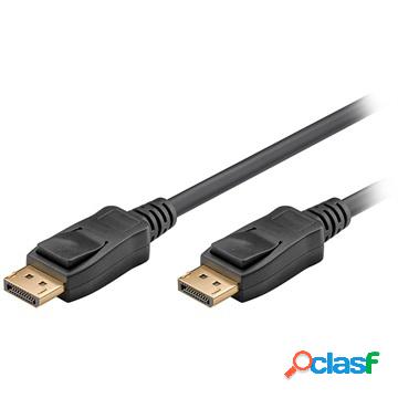 Cavo DisplayPort Goobay 1.4 8K Ultra HD - 2 m - Nero