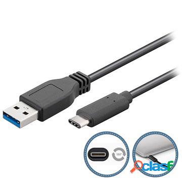 Cavo Goobay USB 3.0 / USB di tipo C - 3 m - Nero