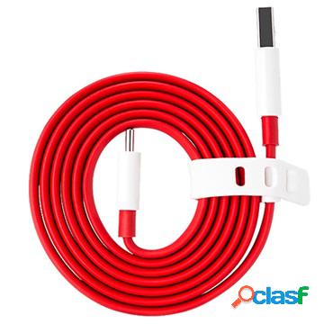 Cavo OnePlus Warp Charge Type-C 5461100011 - 1m - Rosso /