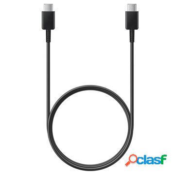 Cavo Samsung USB-C / USB-C EP-DA705BBEGWW - 1 m - Nero