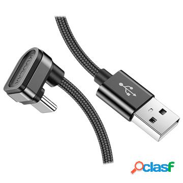 Cavo USB-C Saii a forma di U - 1 m - Nero