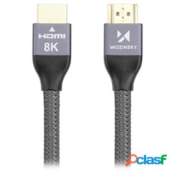 Cavo Wozinsky HDMI 2.1 8K 60Hz / 4K 120Hz / 2K 144Hz - 1m -
