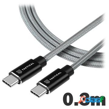 Cavo di ricarica tattico Fast Rope - USB-C/USB-C - 0,3 m