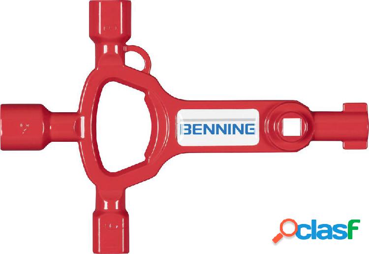 Chiave per armadi elettrici Benning 10211924 Chiave