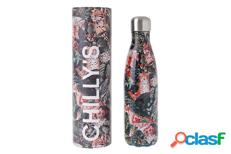 Chillys Bottles Bottiglia termica acciaio Tropical Leopard