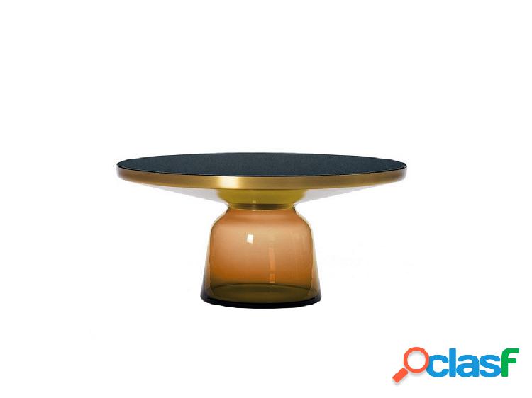 ClassiCon Bell Coffee Table Arancione/ Ottone e Cristallo